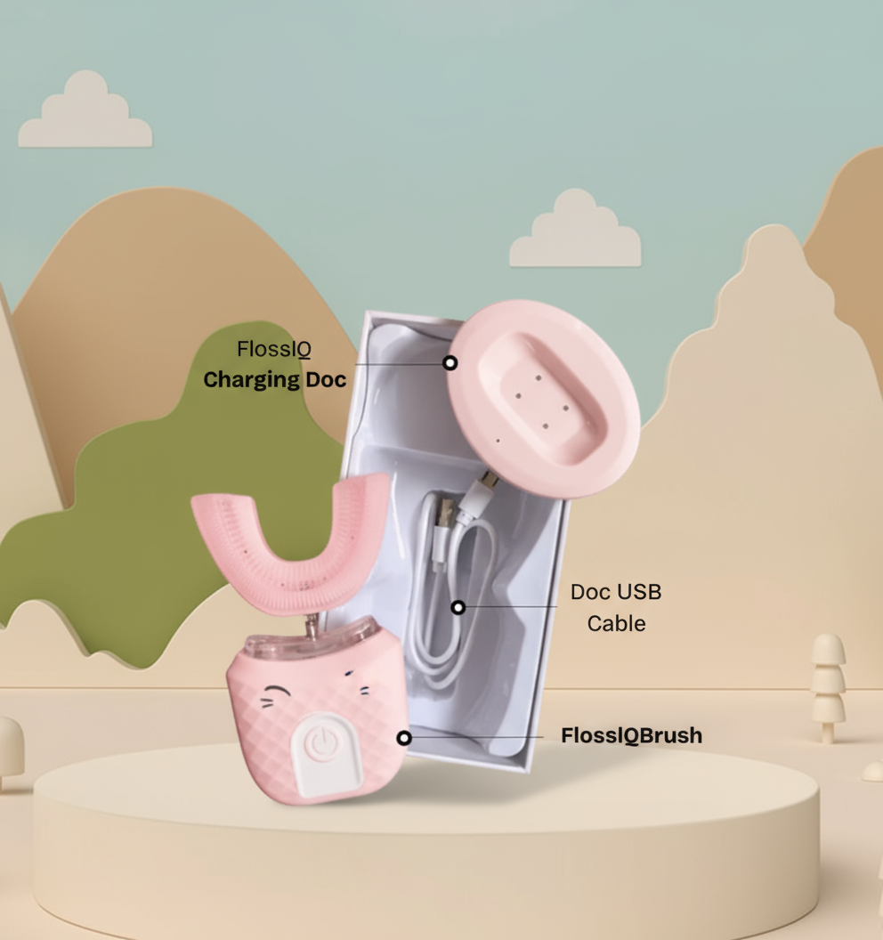 FlosslQ™ Children's Toothbrush